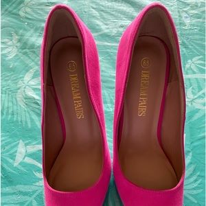 Dream Pairs Pink Heels